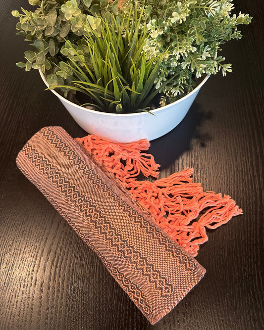 Châle Mexicain Rebozo - Mamey & Berries