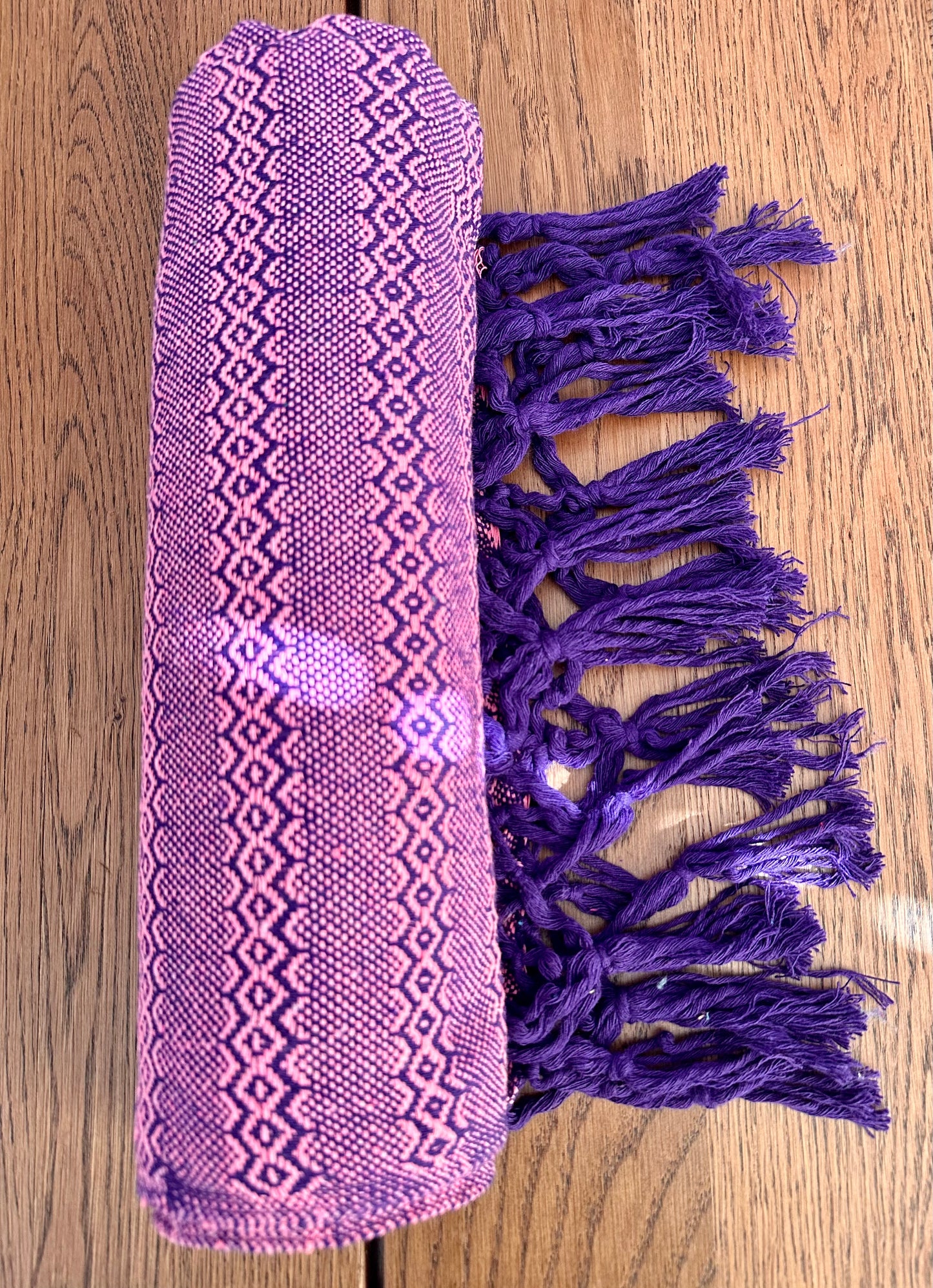 Pièce Unique - Châle Rebozo Mexicain - Charme Sacré