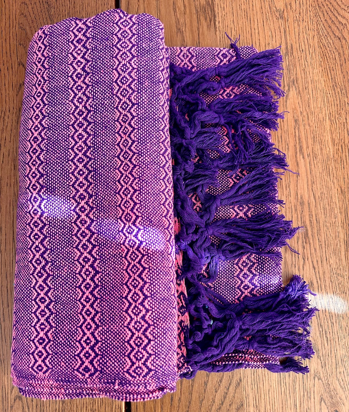 Pièce Unique - Châle Rebozo Mexicain - Charme Sacré