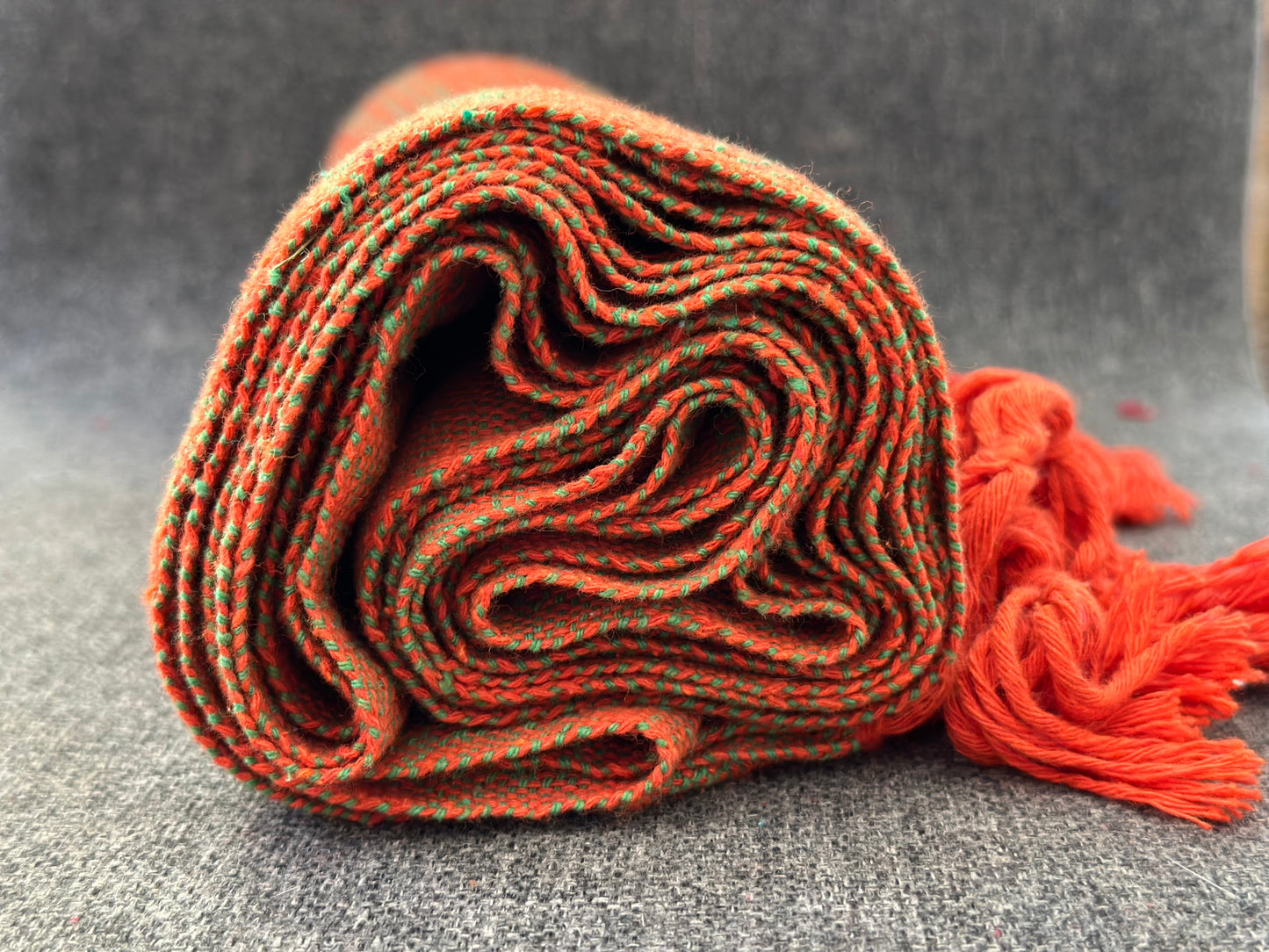 Mexican Cotton Rebozo & Baby Wrap - Vibrant Citron