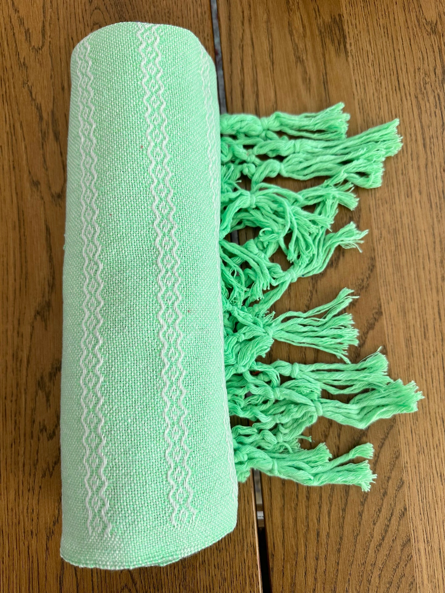 Mexican Cotton Rebozo & Baby Wrap - Citrus Whisper