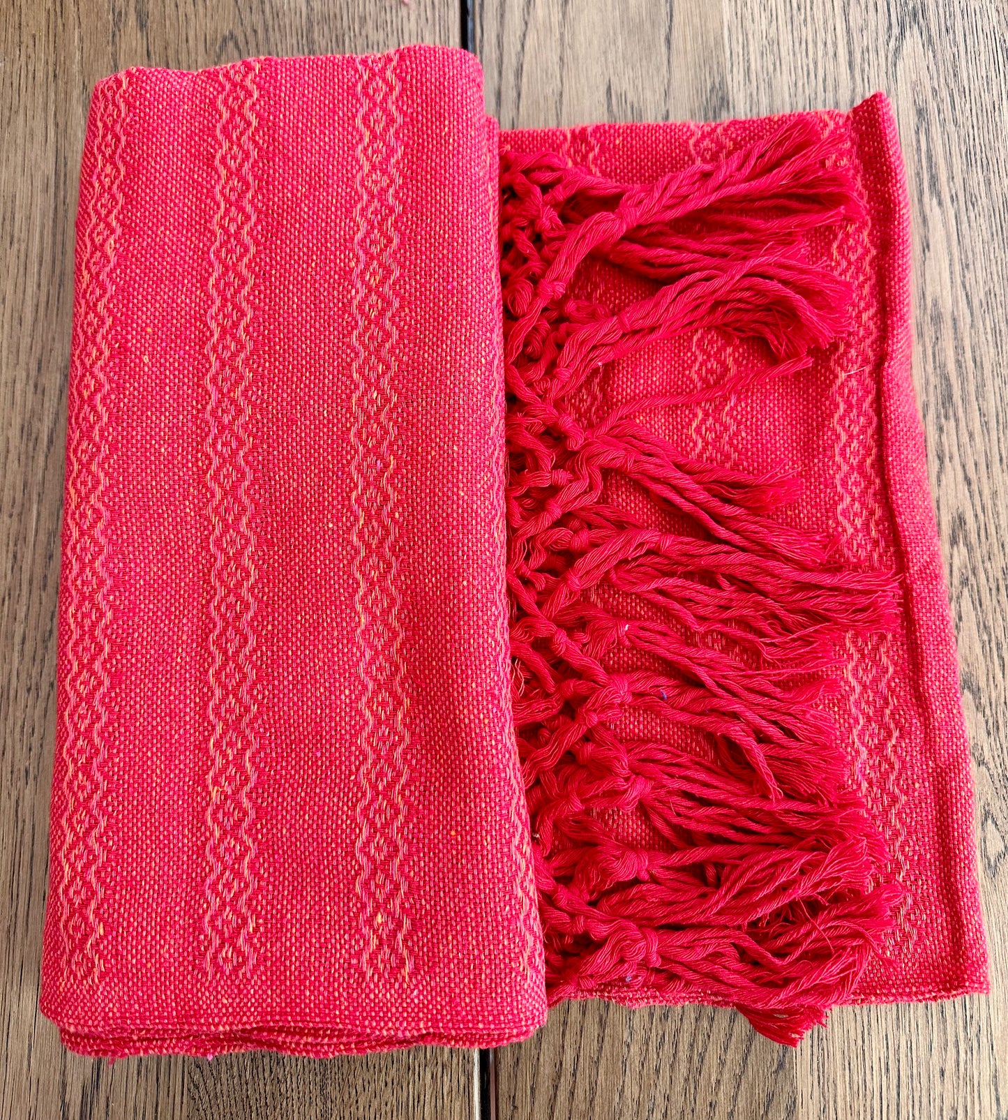 Mexican Cotton Rebozo & Baby Wrap - Sunset Bouquet