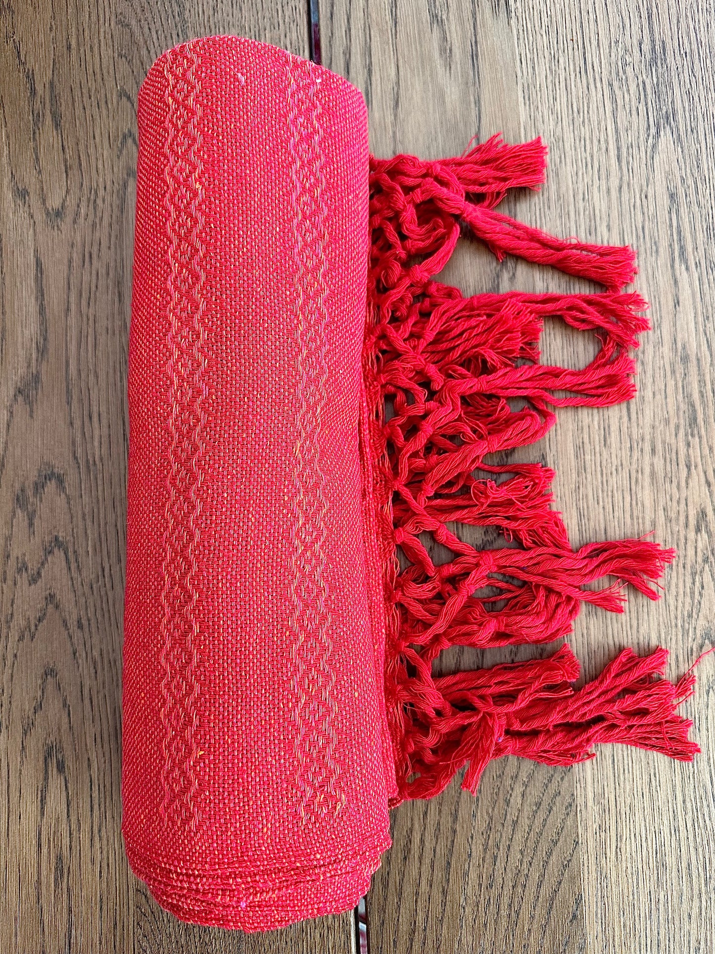 Mexican Cotton Rebozo & Baby Wrap - Sunset Bouquet