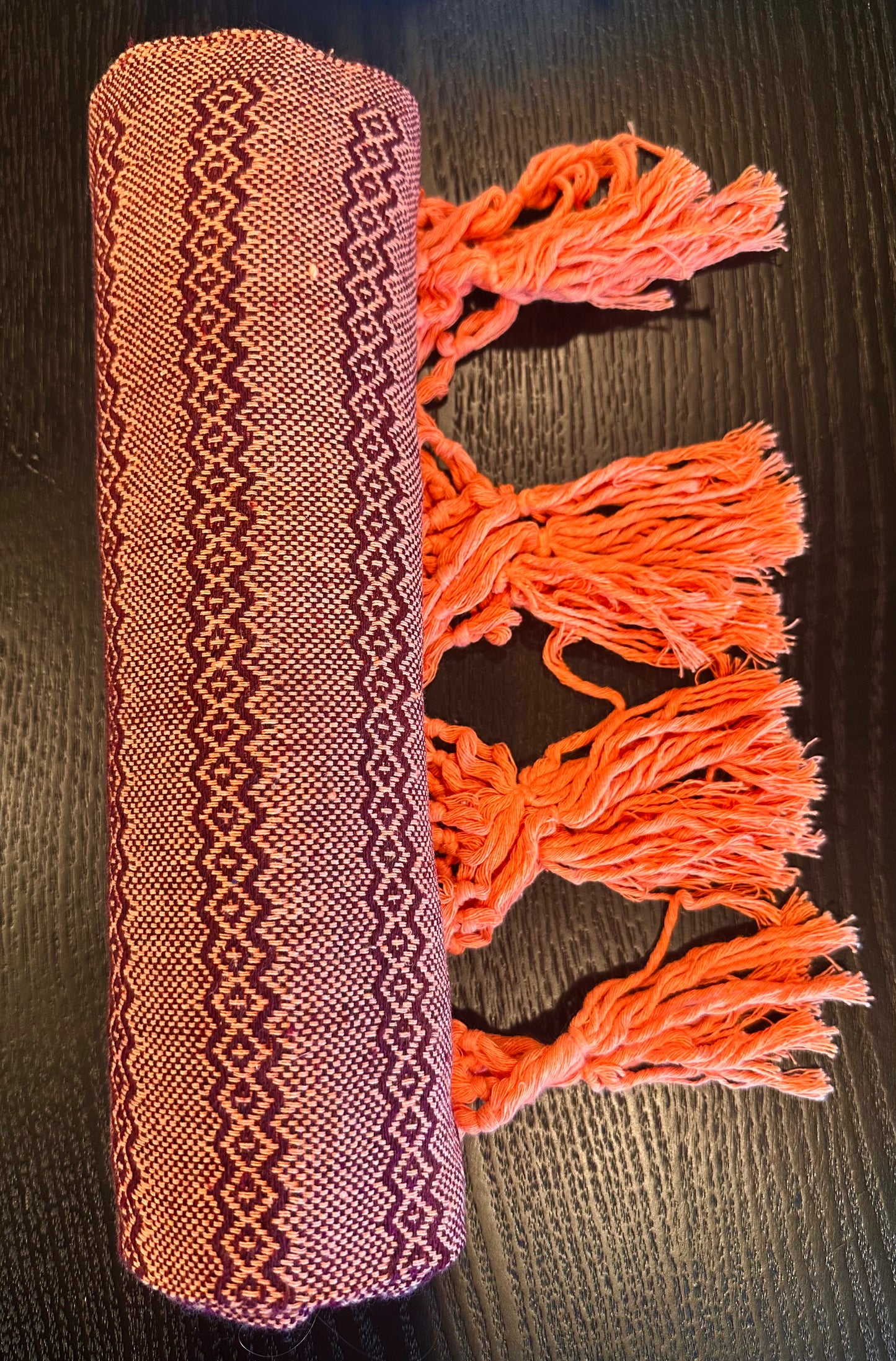 Châle Mexicain Rebozo - Mamey & Berries