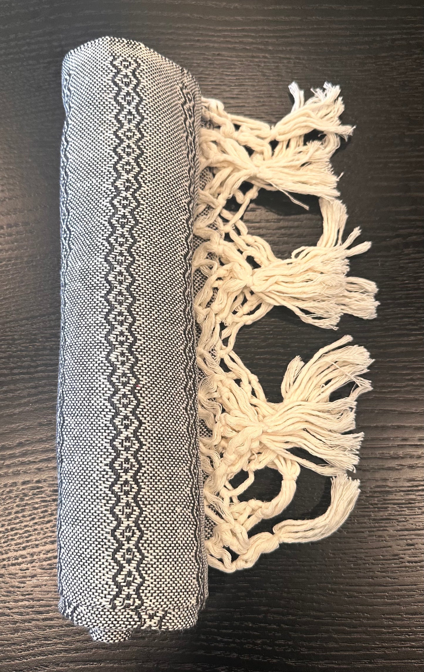 Mexican Rebozo & Baby Wrap - Soft Ash