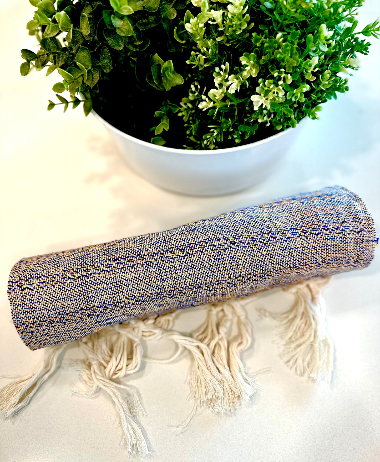 Mexican Cotton Rebozo & Baby Wrap - Calm Radiance
