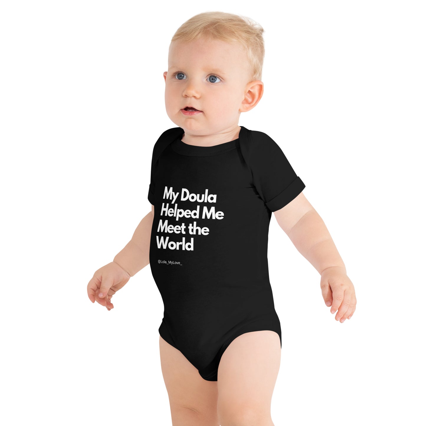 Baby Short Sleeve One Piece – Celebrating Doula Support