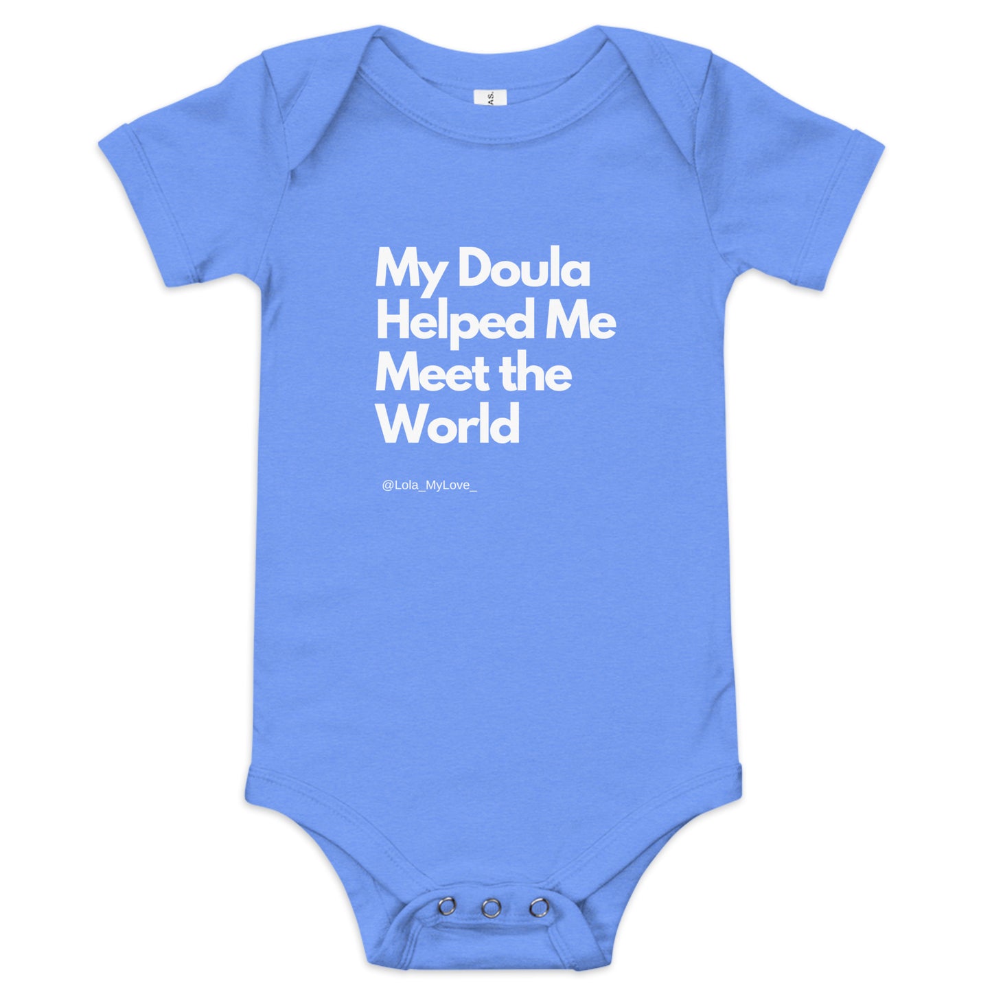 Baby Short Sleeve One Piece – Celebrating Doula Support