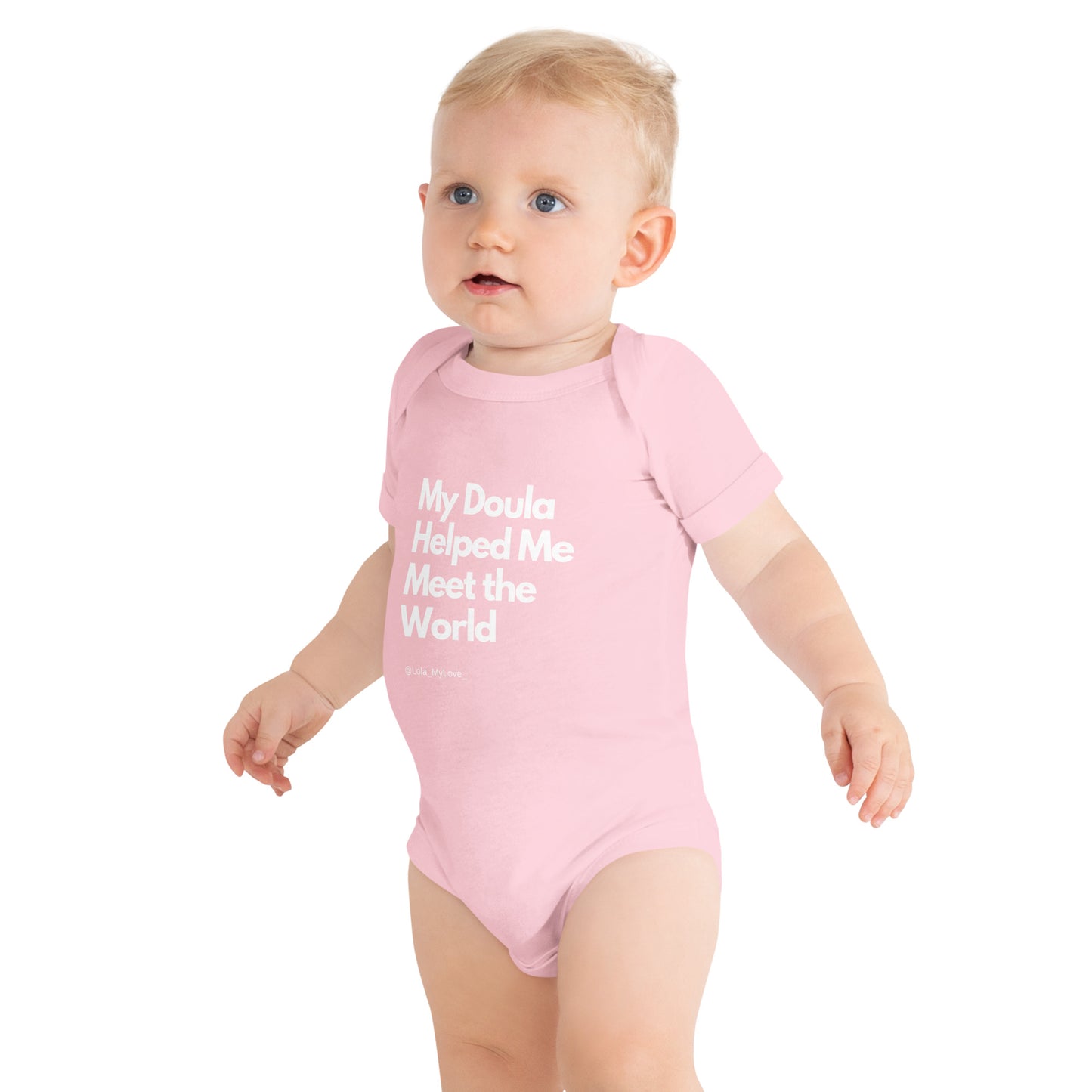 Baby Short Sleeve One Piece – Celebrating Doula Support