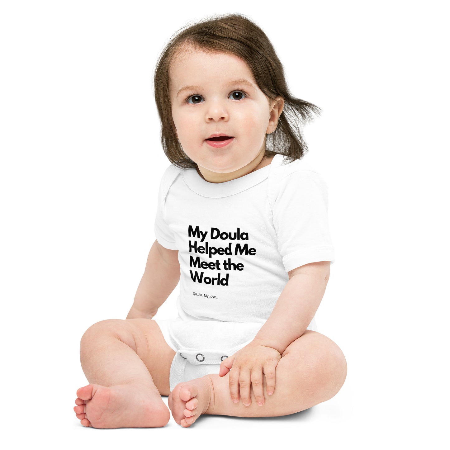 Baby Short Sleeve One Piece – Celebrating Doula Support