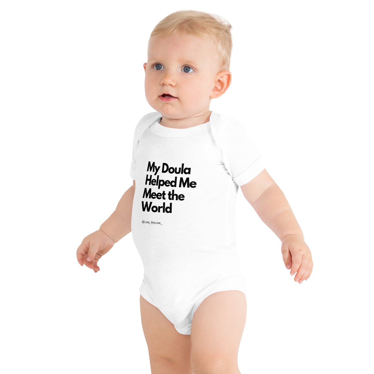 Baby Short Sleeve One Piece – Celebrating Doula Support