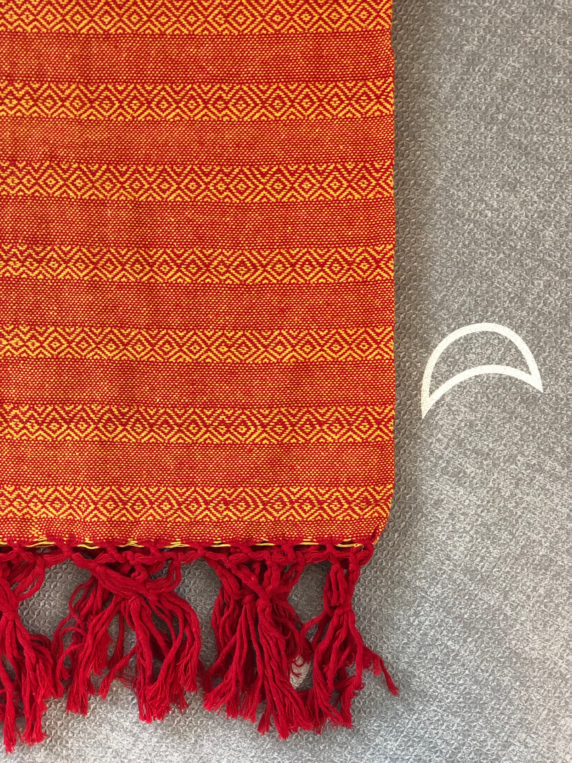 Mexican Rebozo Shawl - Fire Soul - Lola My Love