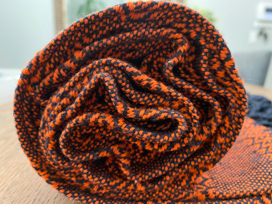 Mexican Rebozo Shawl - Pumpkin Patch - Lola My Love