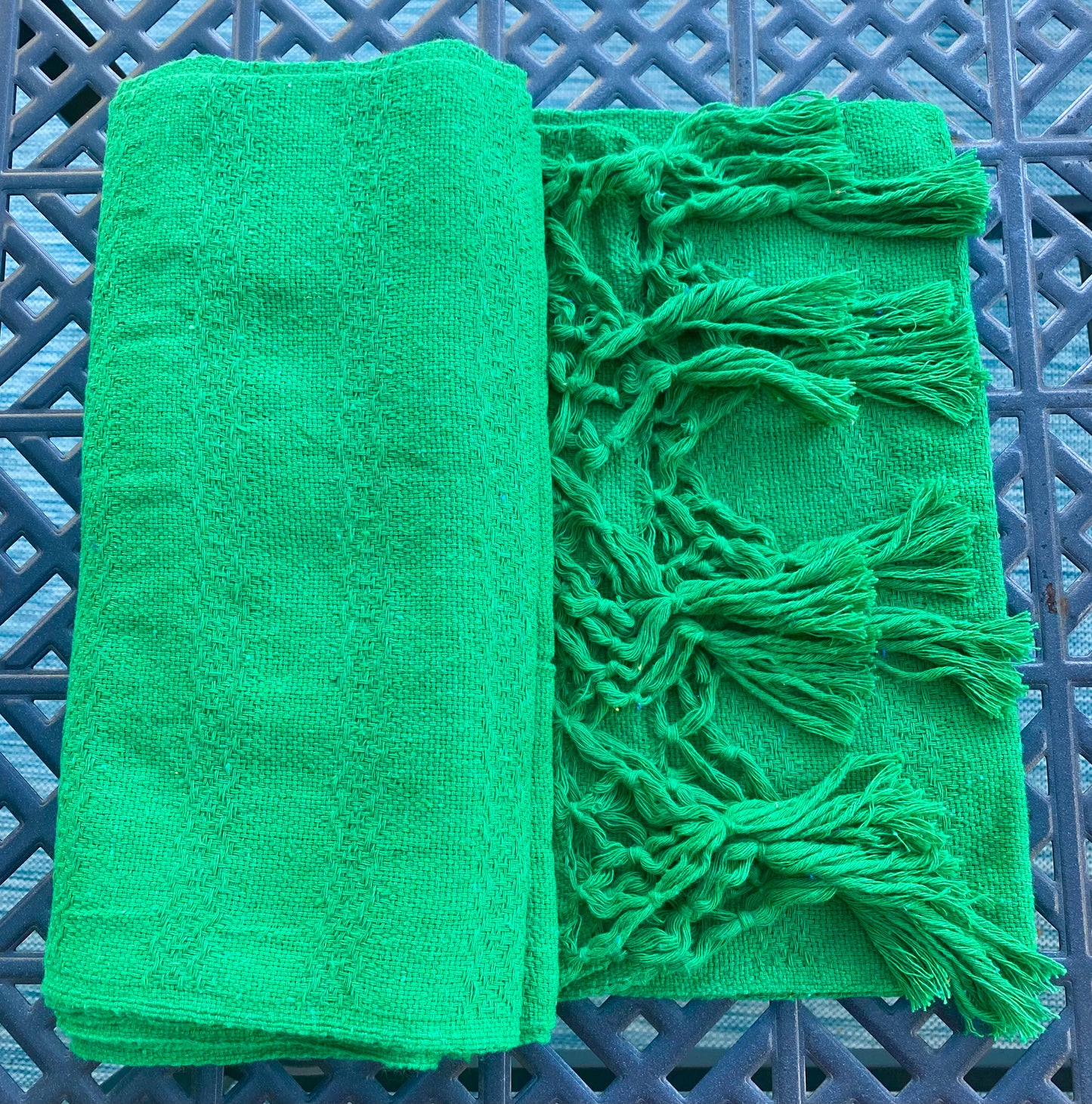 Mexican Cotton Rebozo & Baby Wrap - Emerald