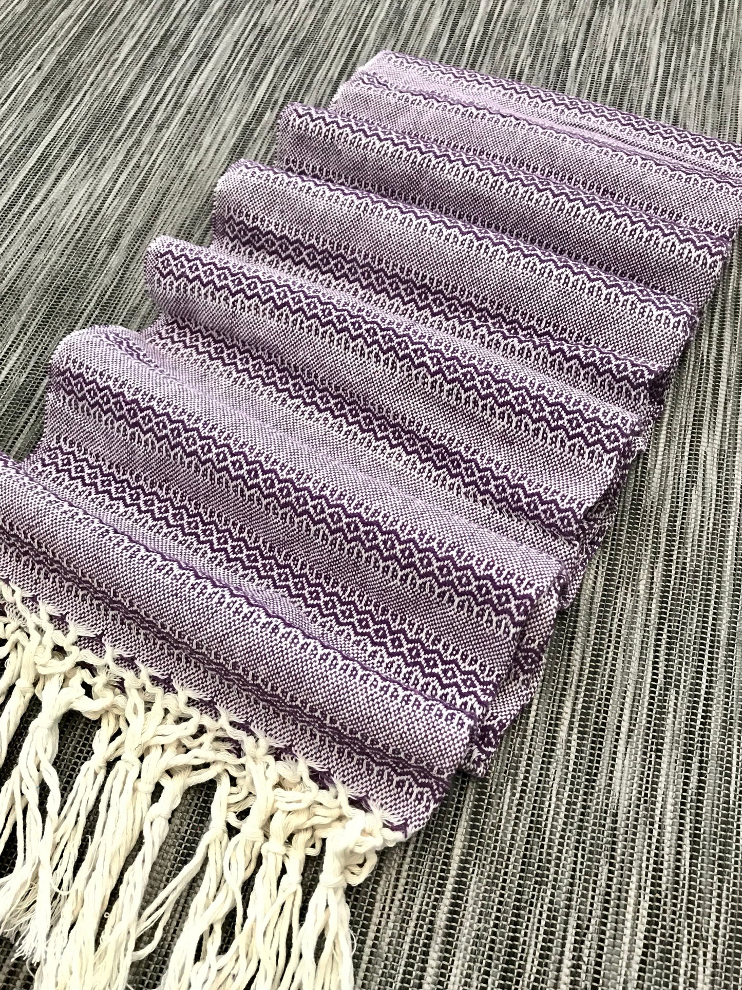 Mexican Rebozo Shawl - Purple Dreams - Lola My Love