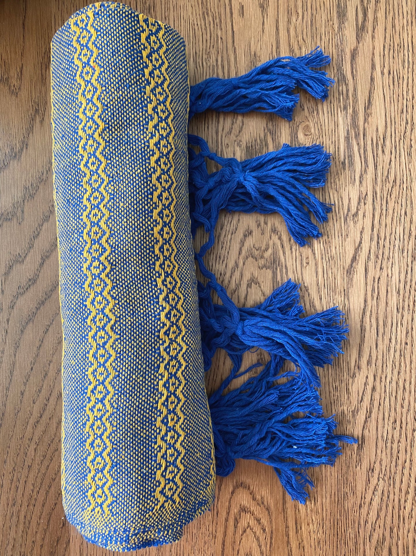 Mexican Rebozo Shawl - Blue Heaven - Lola My Love