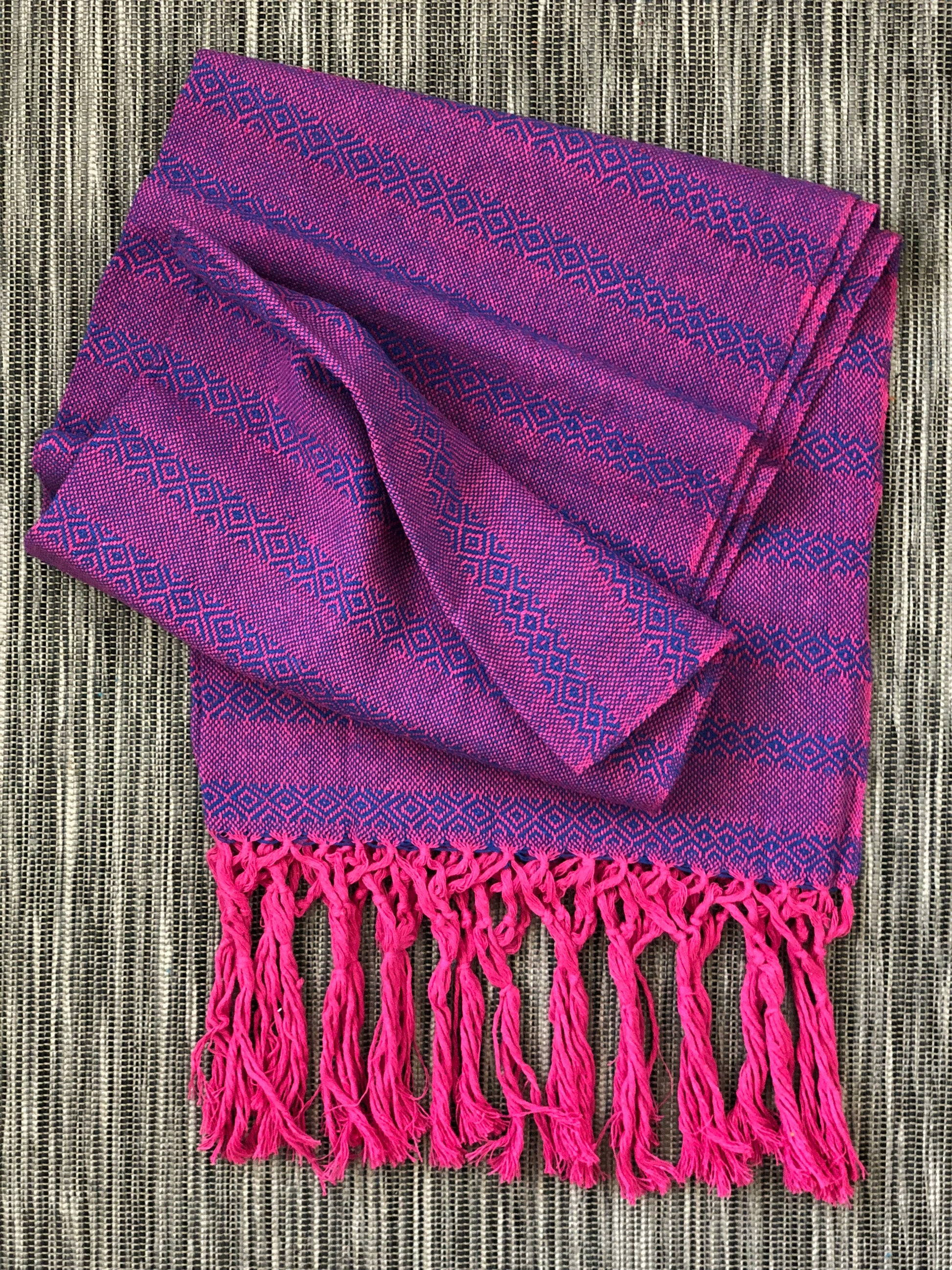 Mexican Rebozo Shawl - Dream Catcher - Lola My Love
