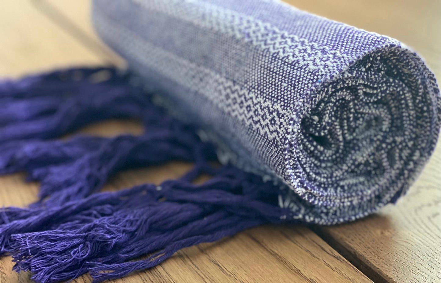 UNIQUE PIECE Mexican Rebozo Shawl - Magic Purple - Rebozo Shop Lola My Love