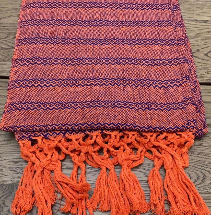 Mexican Rebozo Shawl - Dusk till Dawn - Lola My Love