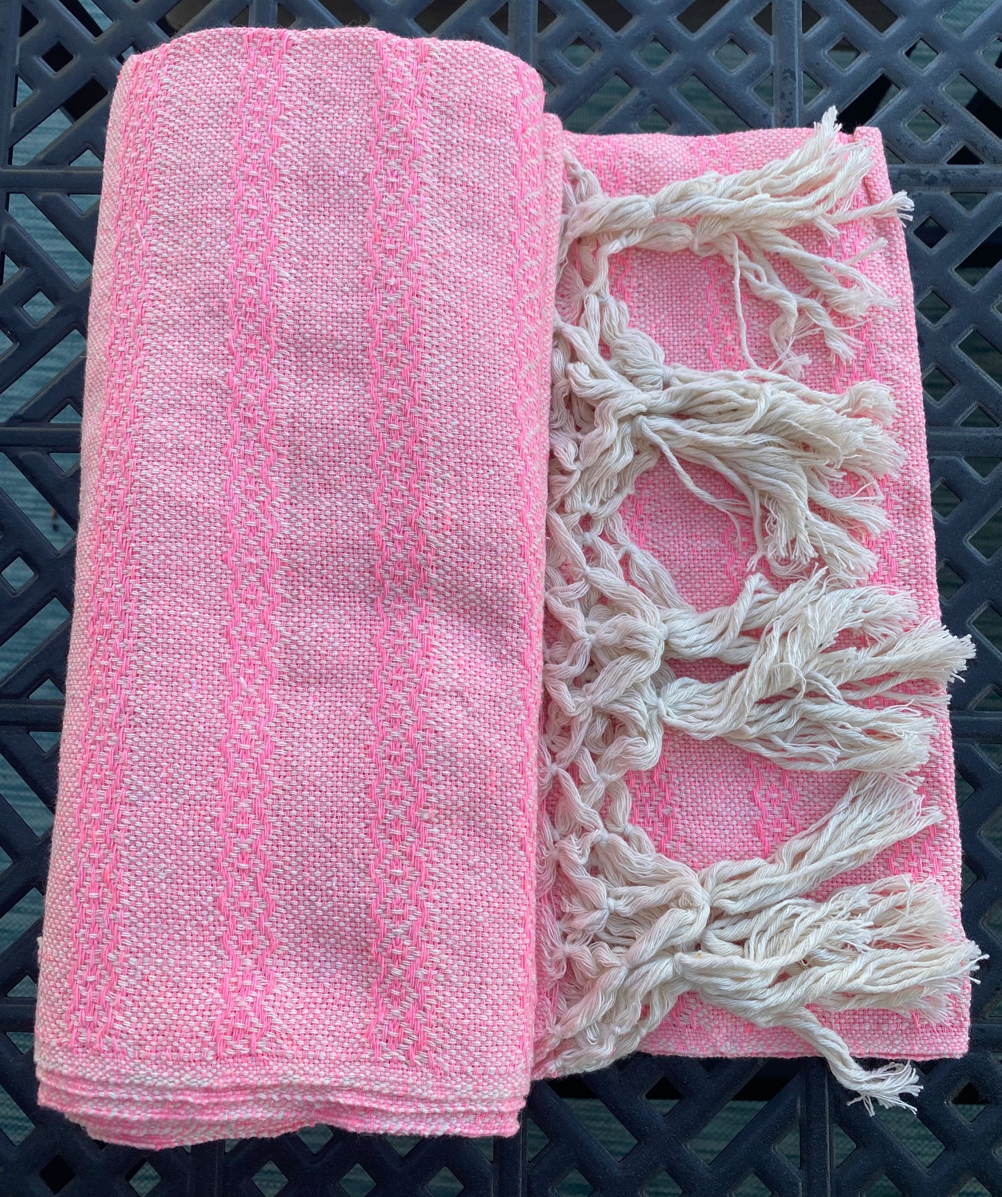 Mexican Cotton Rebozo & Baby Wrap - Summer Pink