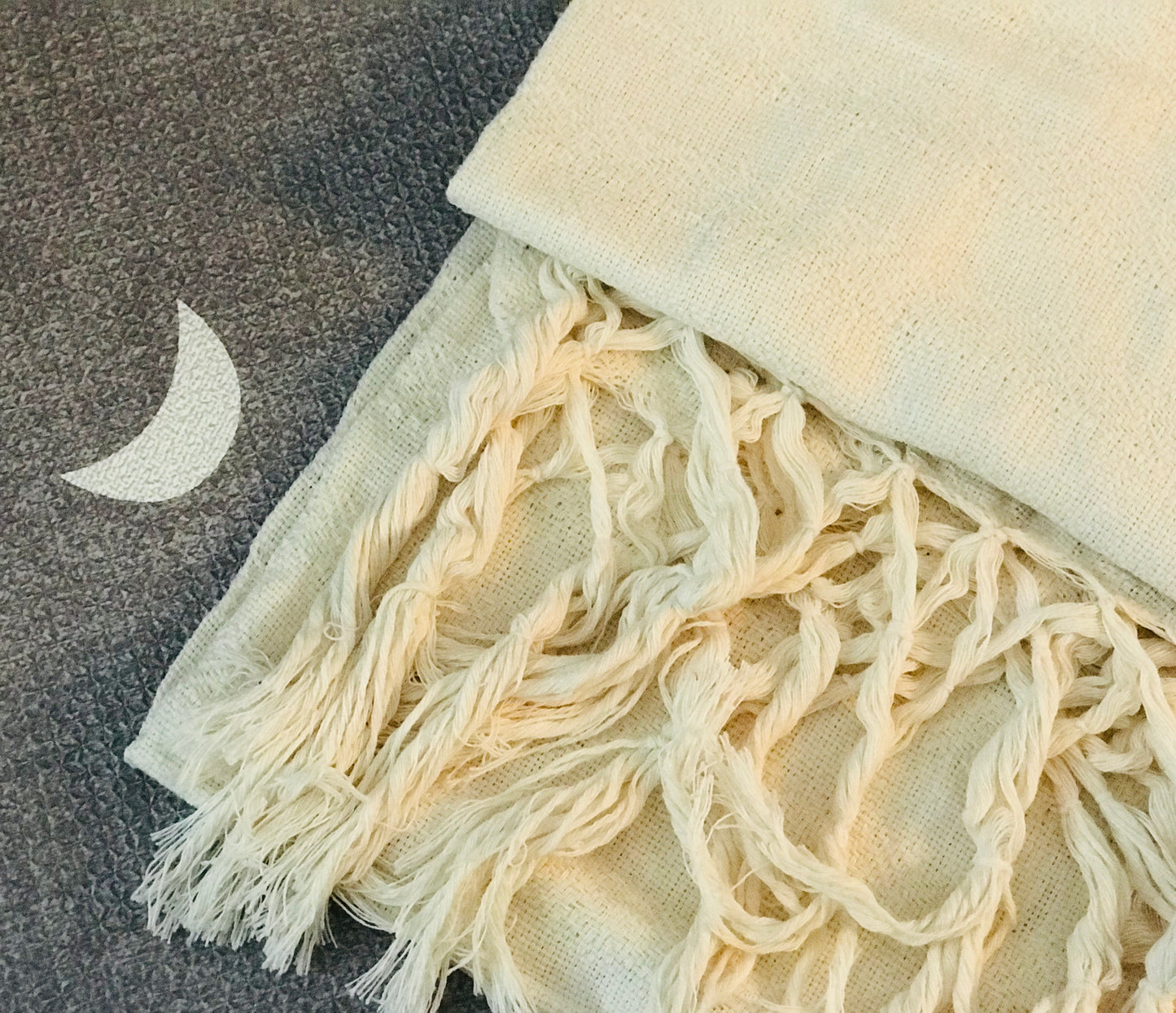 Mexican Rebozo Shawl - Let it Snow - Lola My Love