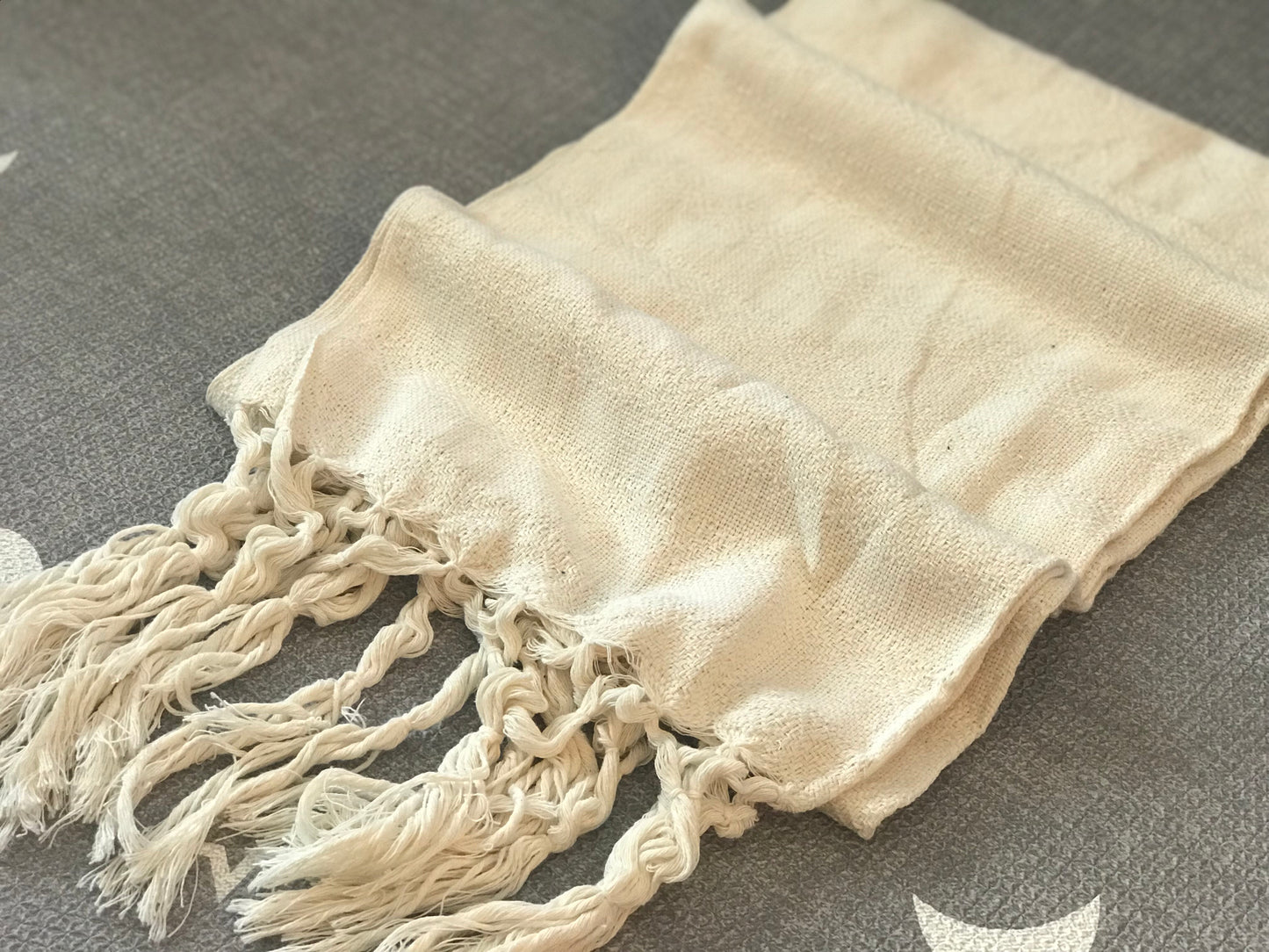 Mexican Rebozo Shawl - Let it Snow - Lola My Love
