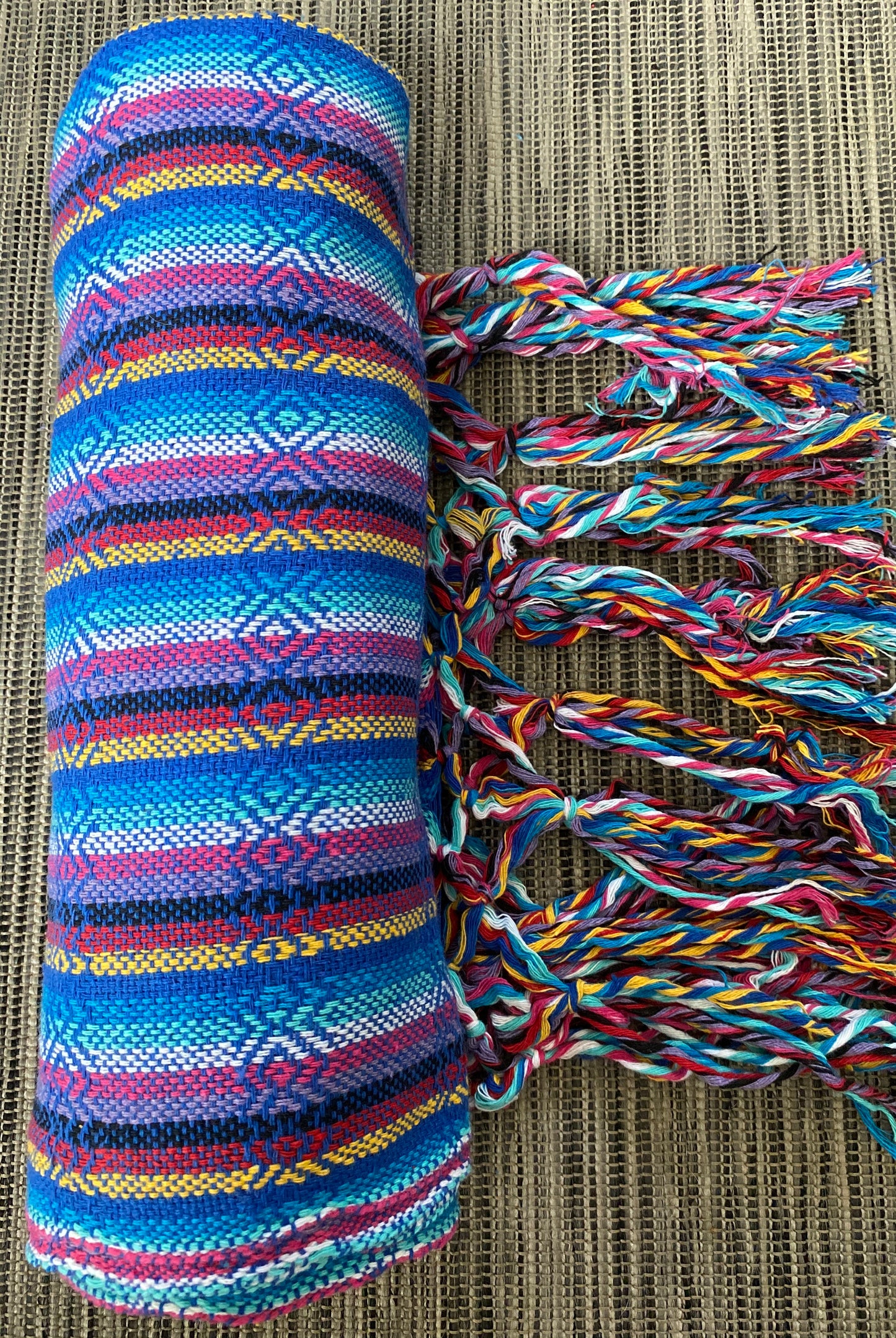 Mexican Rebozo Shawl - Heaven Rainbow - Rebozo Shop Lola My Love