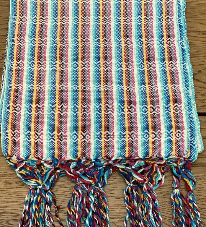 Mexican Rebozo Shawl - Mexican Candy Rainbow - Rebozo Shop Lola My Love