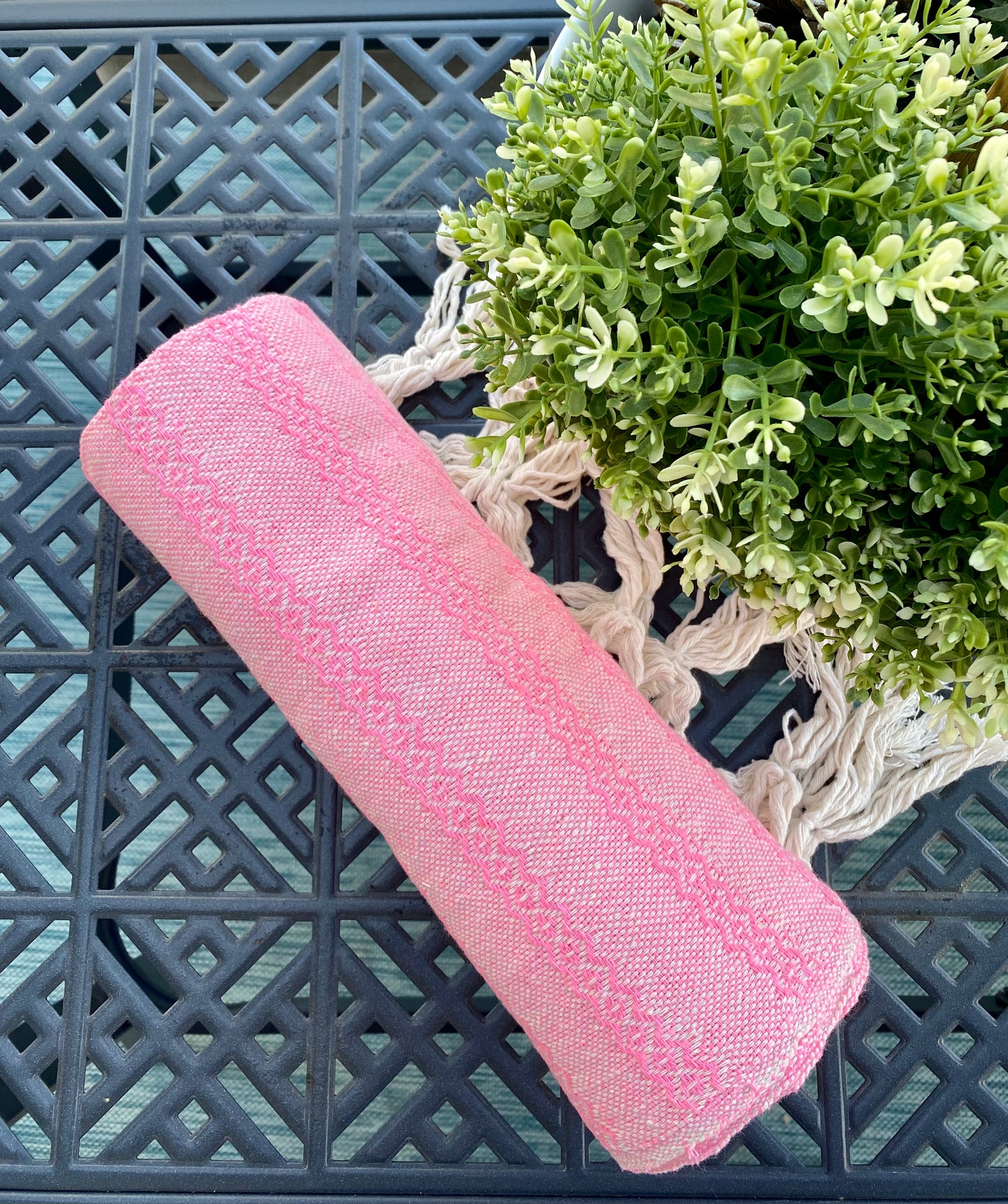 Mexican Cotton Rebozo & Baby Wrap - Summer Pink