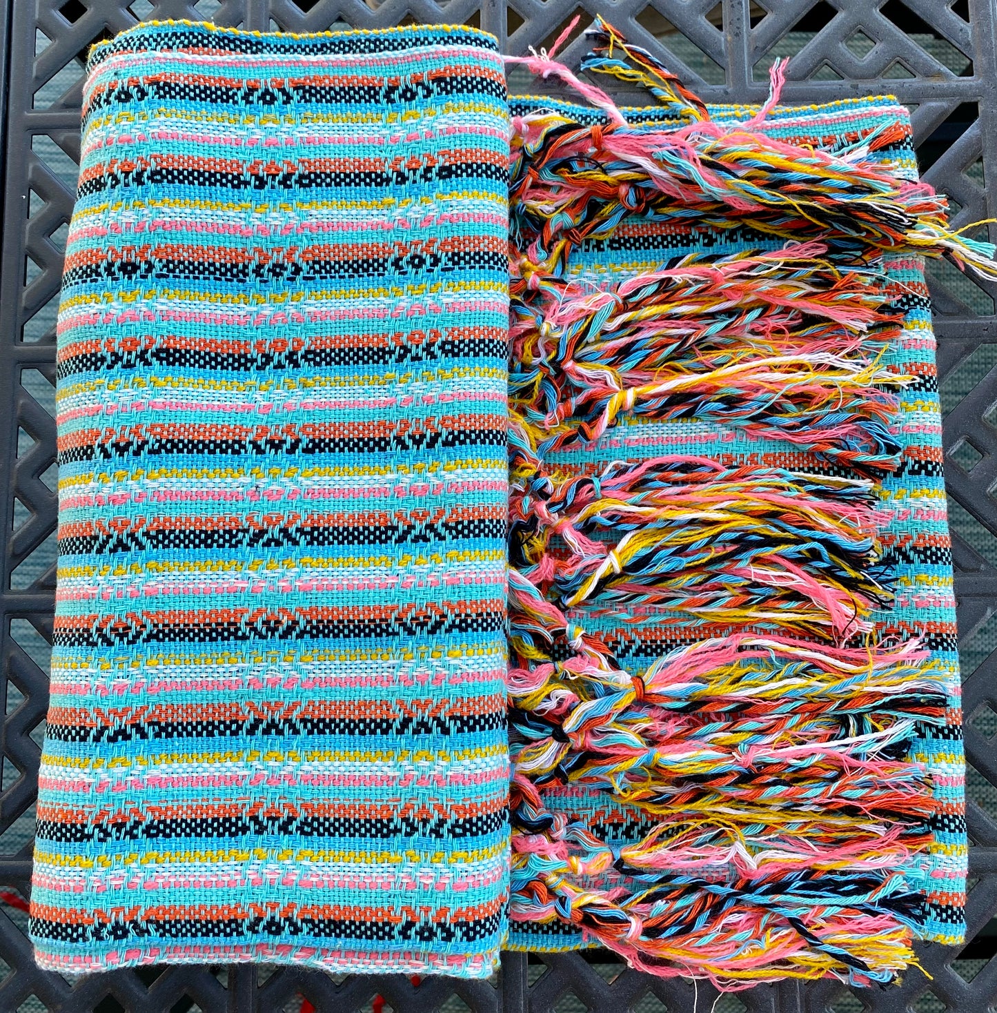 Mexican Cotton Rebozo & Baby Wrap - Soul Rainbow