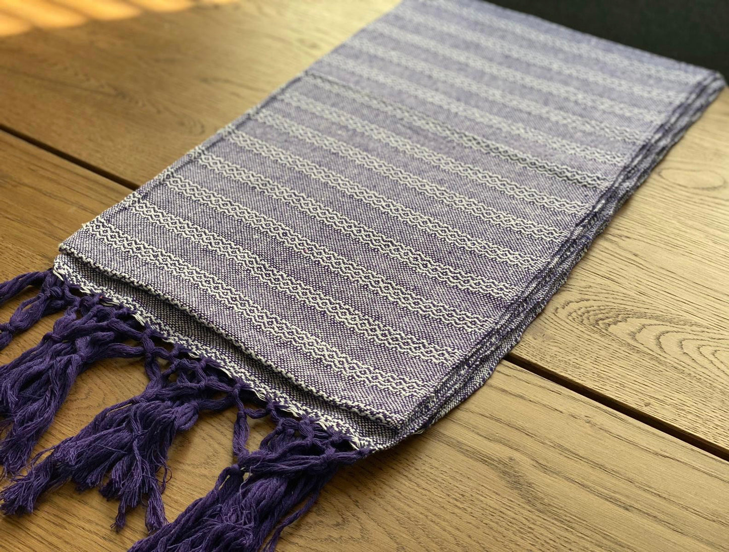 UNIQUE PIECE Mexican Rebozo Shawl - Magic Purple - Rebozo Shop Lola My Love