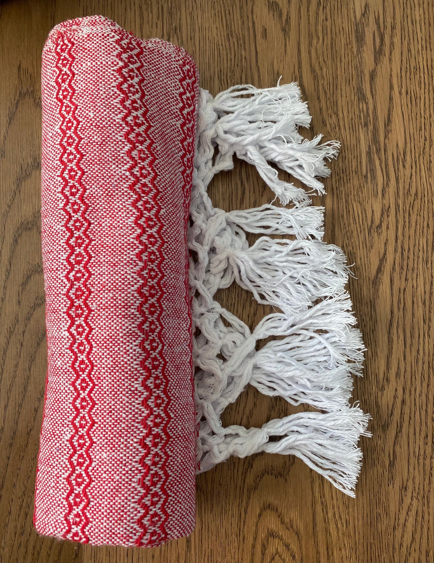 Mexican Rebozo Shawl & Baby Carrier - Fire & Snow - Rebozo Shop Lola My Love