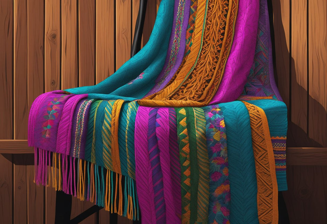 Symbolism of Colors and Patterns in Mexican Rebozos: A Cultural and Artistic Exploration