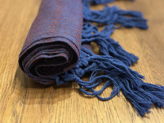 Blue Ember Mexican rebozo