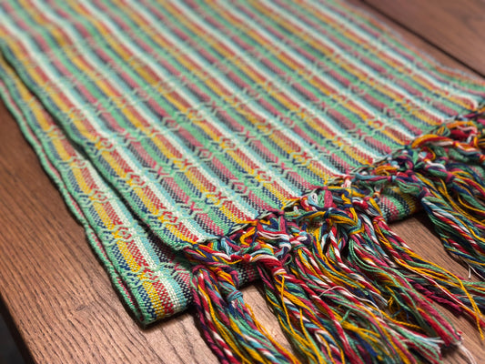 Lime Fiesta Mexican rebozo Jose photo