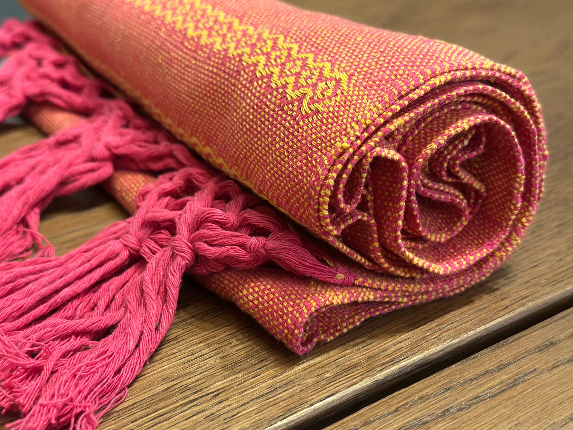 Mango Flame Mexican rebozo Jose photo