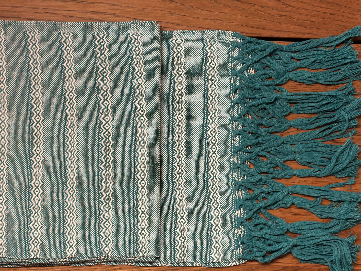 Green Tide Mexican rebozo