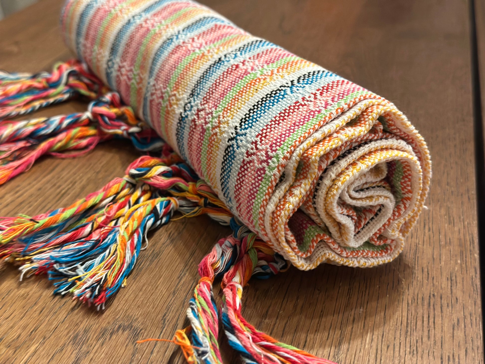 Candy Stripe Mexican rebozo Jose photo