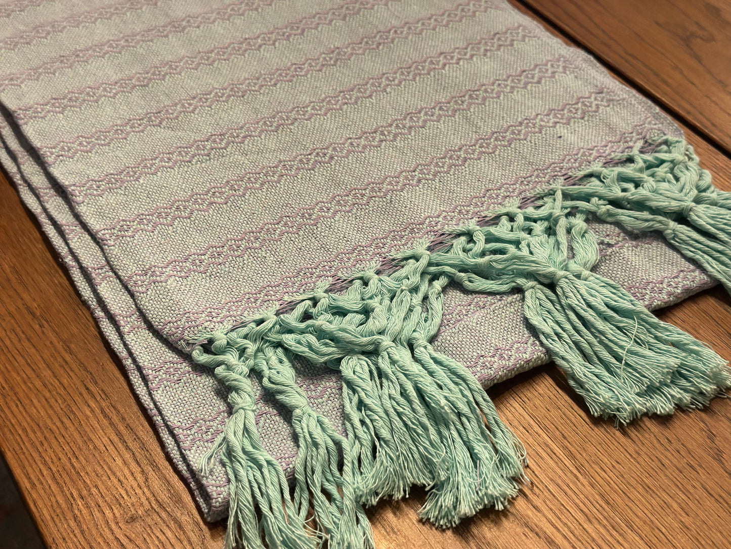 Moonlit Mint Mexican rebozo Jose photo