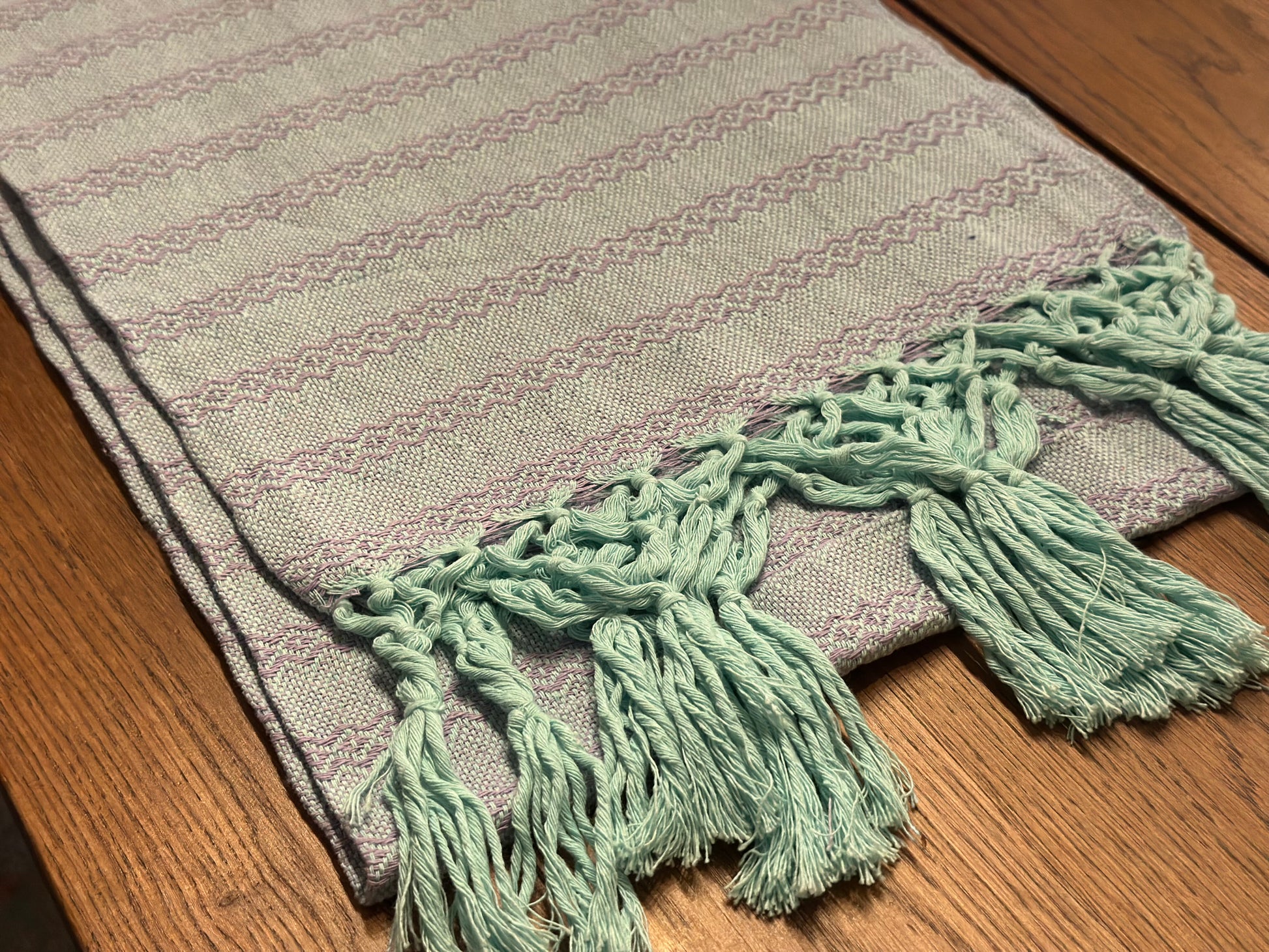 Moonlit Mint Mexican rebozo Jose photo