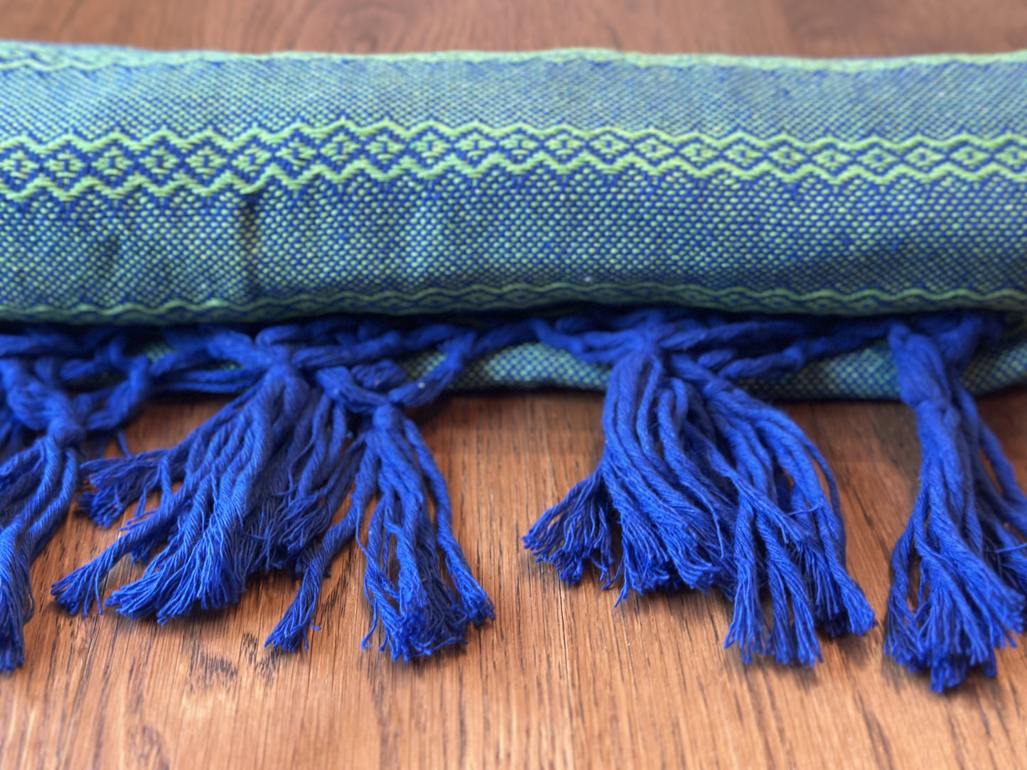 Blue Emerald Mexican rebozo Jose photo 2