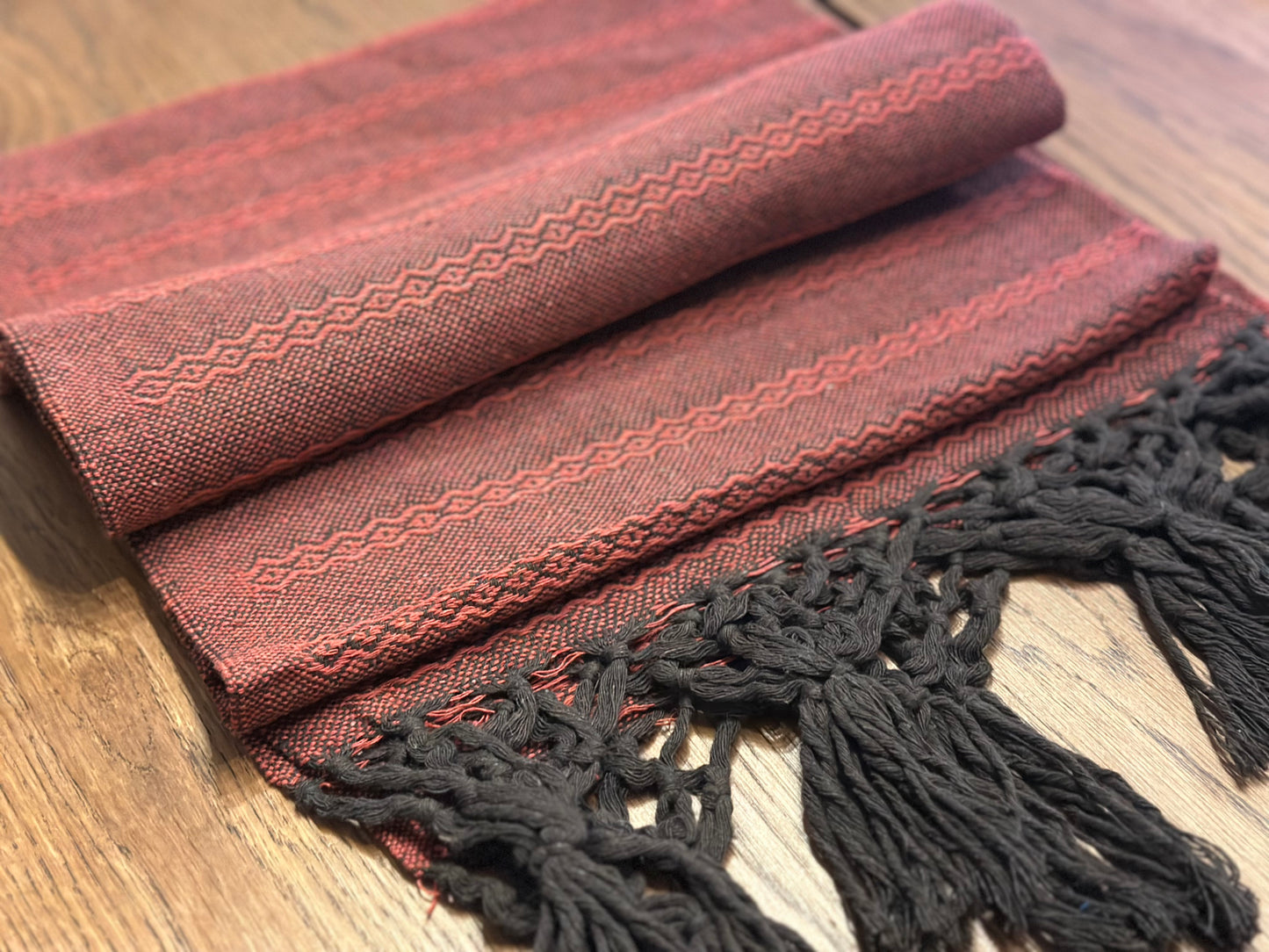 Rose Ash Mexican rebozo — Jose photo