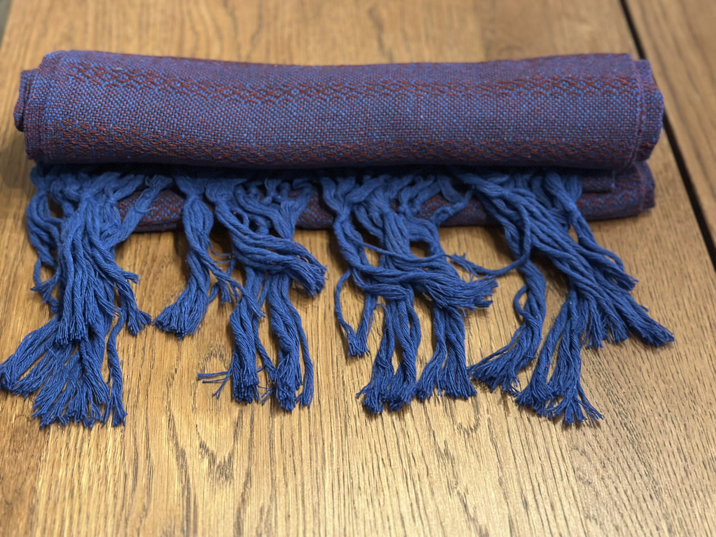 Blue Ember Mexican rebozo
