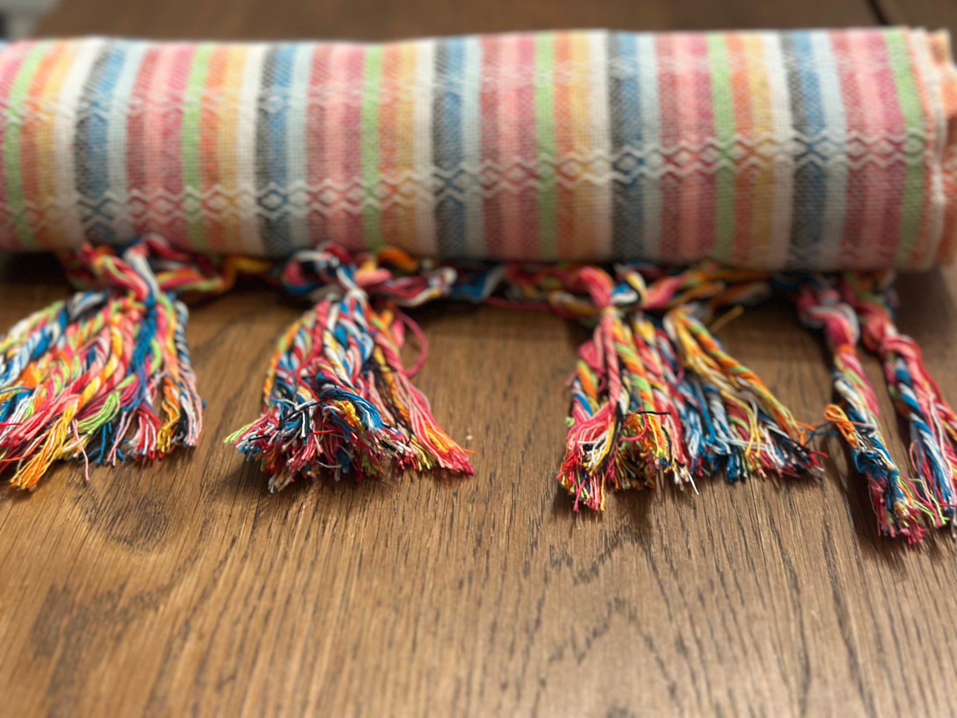 Candy Stripe Mexican rebozo Jose photo