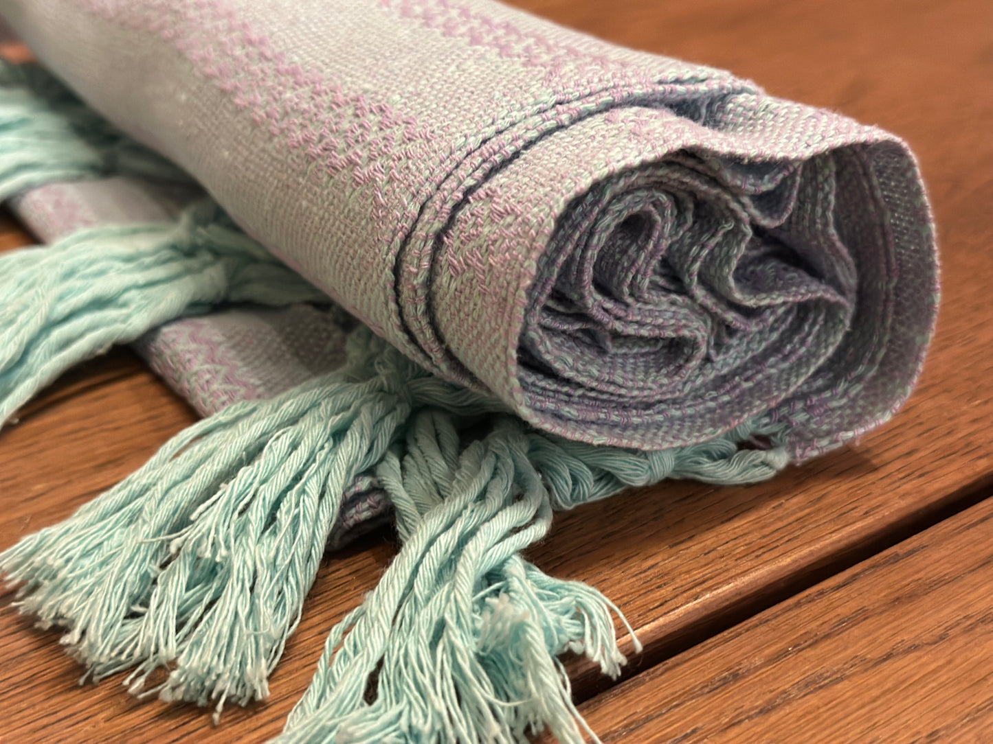 Moonlit Mint Mexican rebozo Jose photo