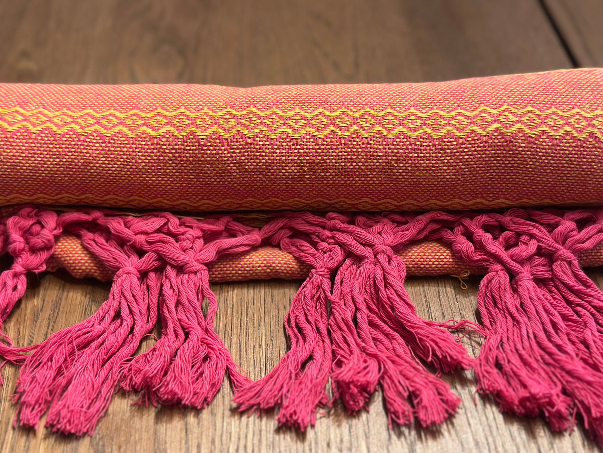 Mango Flame Mexican rebozo Jose photo