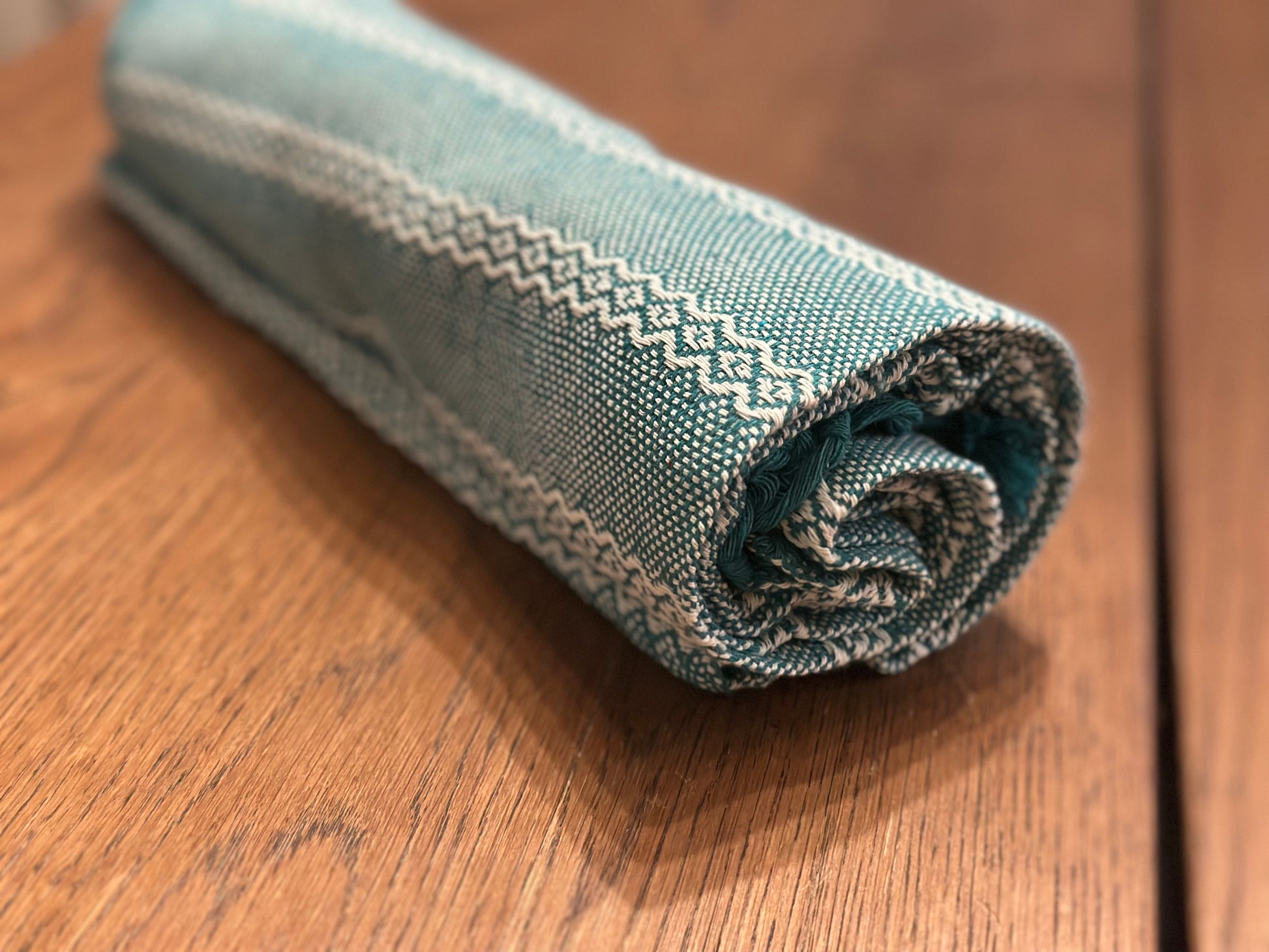 Green Tide Mexican rebozo