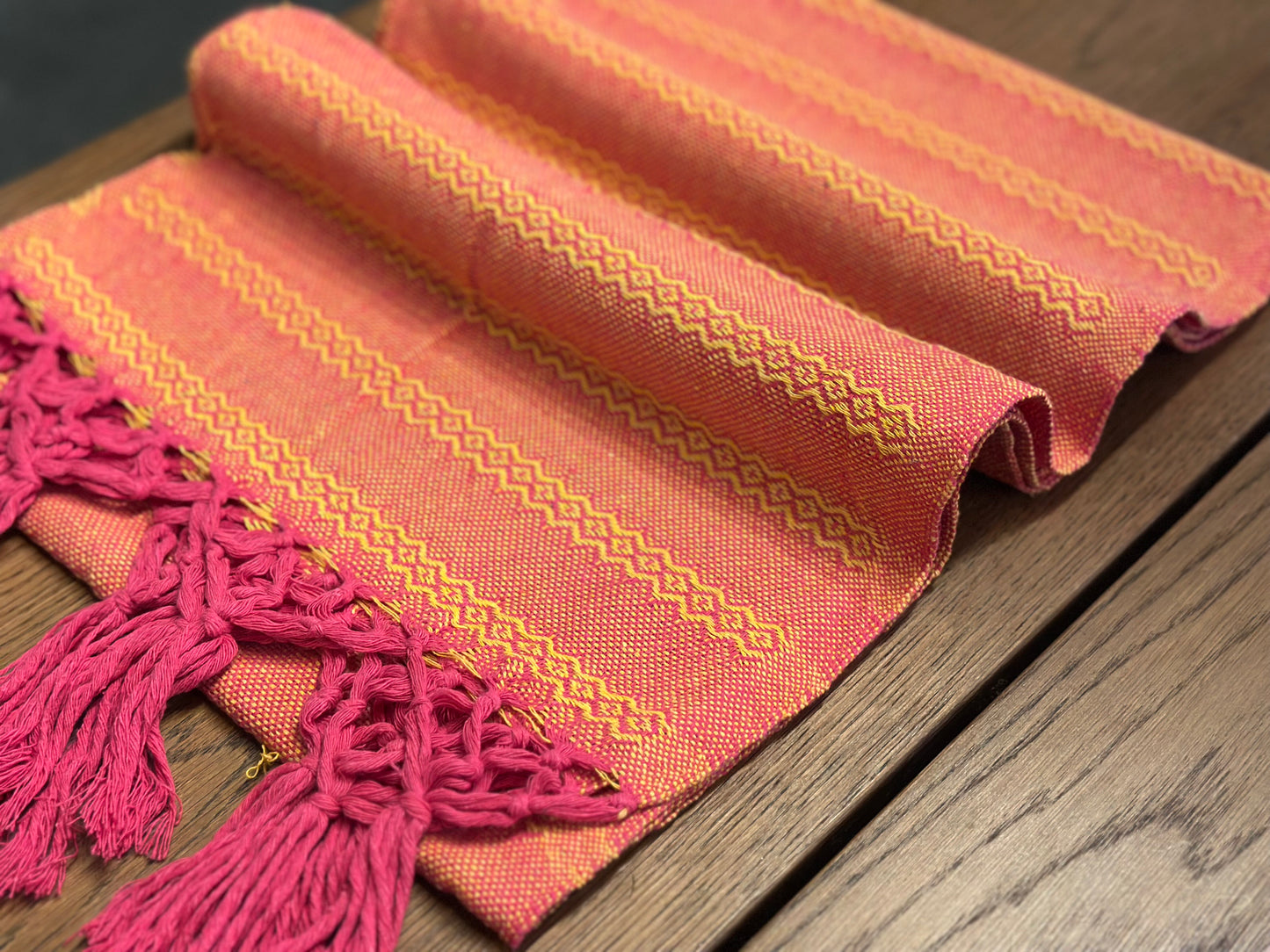 Mango Flame Mexican rebozo Jose photo