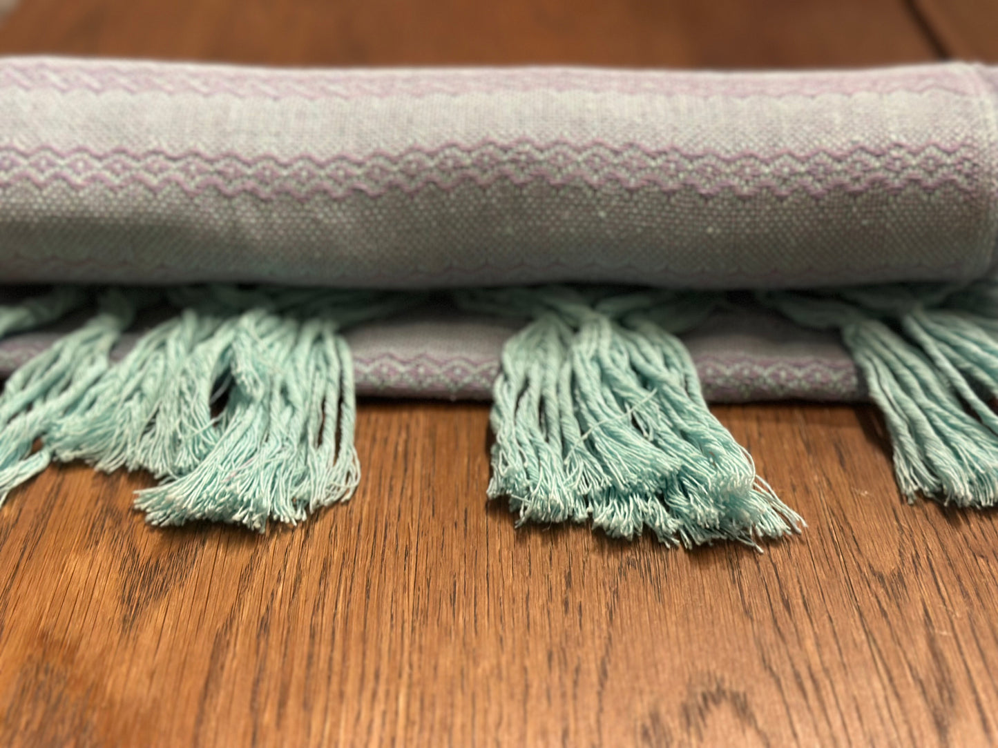 Moonlit Mint Mexican rebozo Jose photo