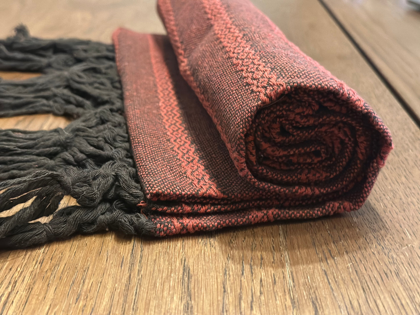 Rose Ash Mexican rebozo — Jose photo